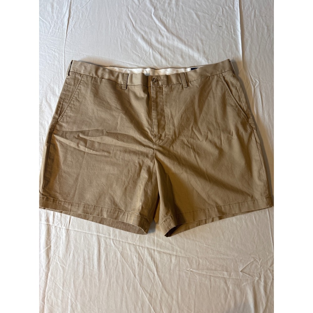 Polo Ralph Lauren Shorts Mens 40 Tan  Stretch Classic‎ Fit Chino Khaki